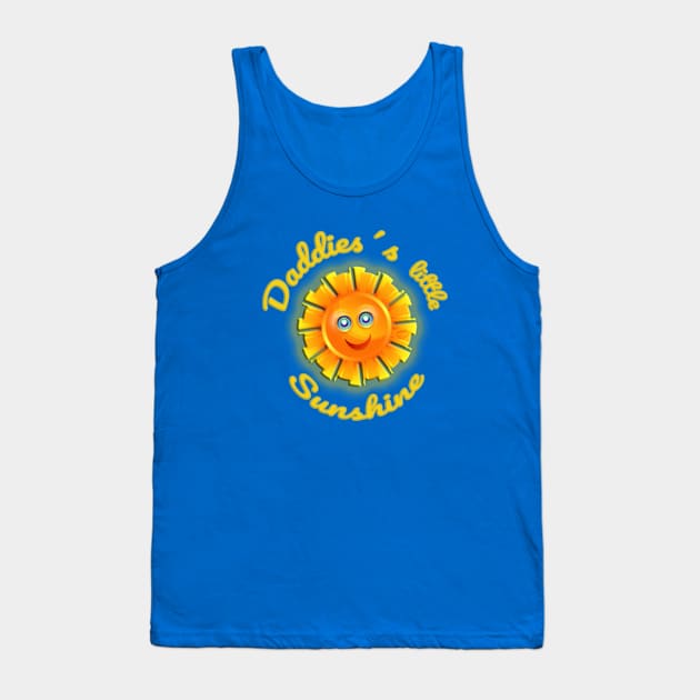 Daddies´s little sunshine Tank Top by Cavaleyn Designs